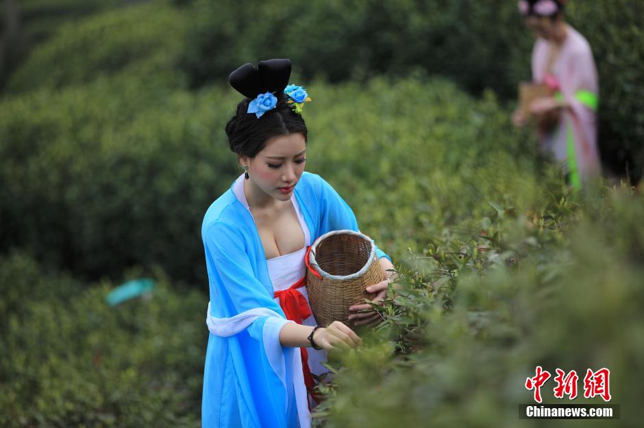 Du thé pour les femmes de la dynastie des Tang 