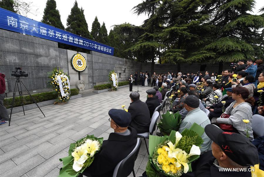 Chine : hommage aux victimes du Massacre de Nanjing