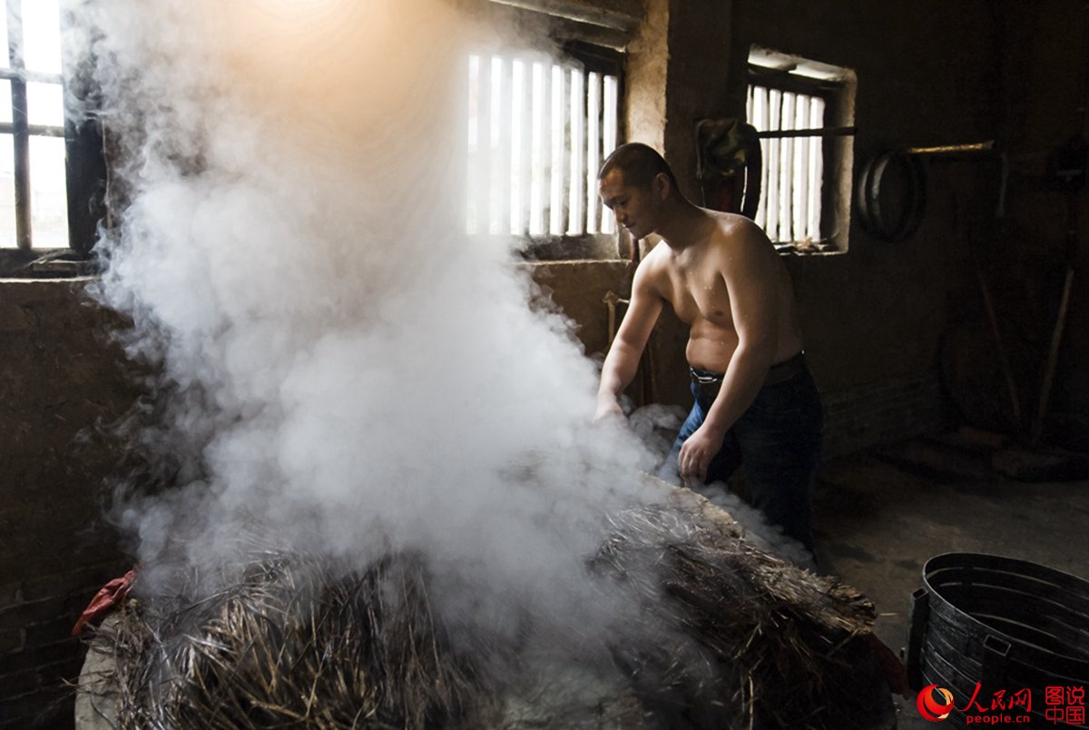 Un atelier centenaire d’extraction d’huile vierge à Xi’an