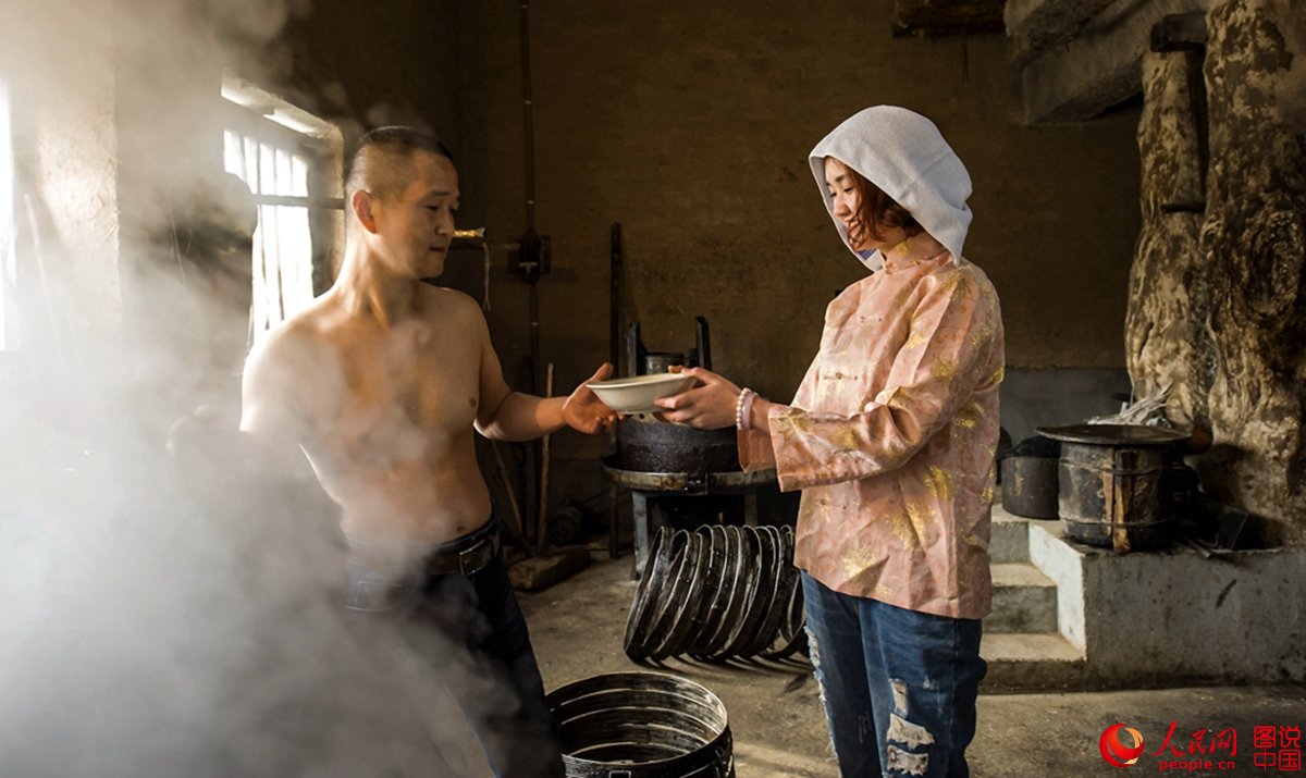 Un atelier centenaire d’extraction d’huile vierge à Xi’an