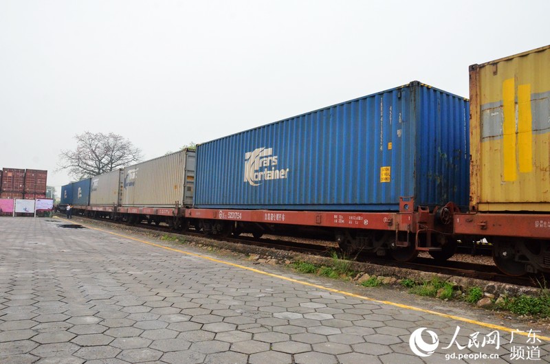 Départ du premier fret ferroviaire Dongguan-Duisburg