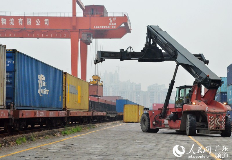 Départ du premier fret ferroviaire Dongguan-Duisburg