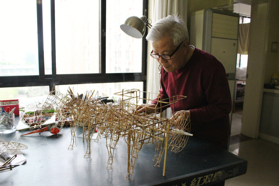 Xi'an : un artisan et sa passion pour les cerfs-volants