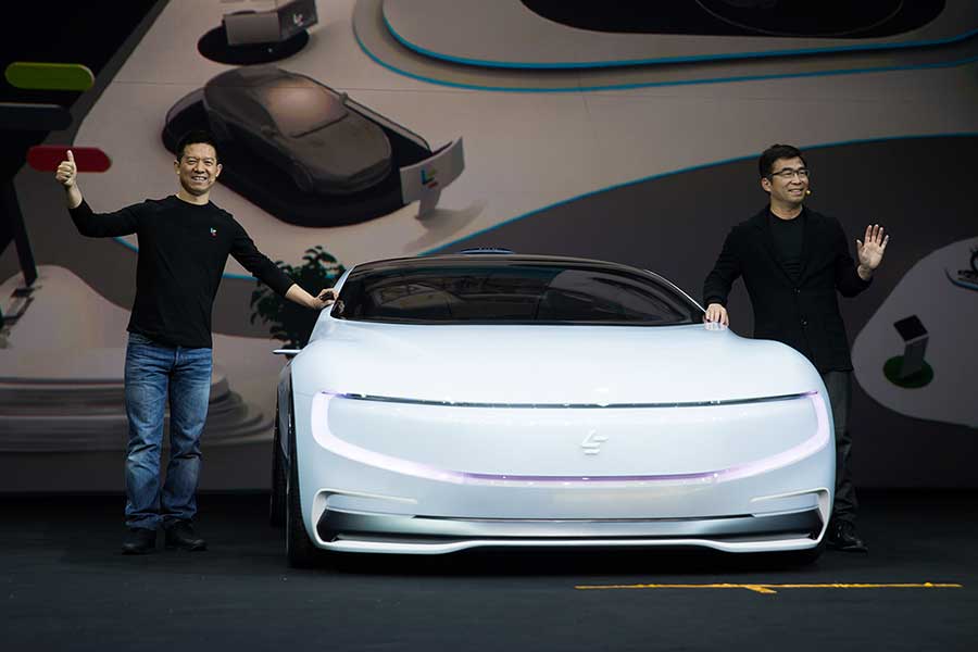 La super voiture électrique automatisée LeEco peut dire quel est le sexe de son conducteur