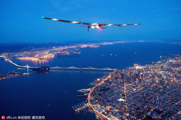 Solar Impulse 2 est arrivé sans encombre en Californie après avoir traversé le Pacifique