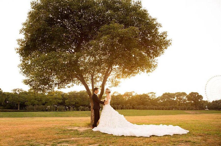 Le mariage d'une Fran?aise et d'un Chinois émeut la Toile en Chine