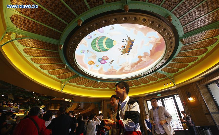 Les magasins de Disney, l'attraction du moment à Shanghai 