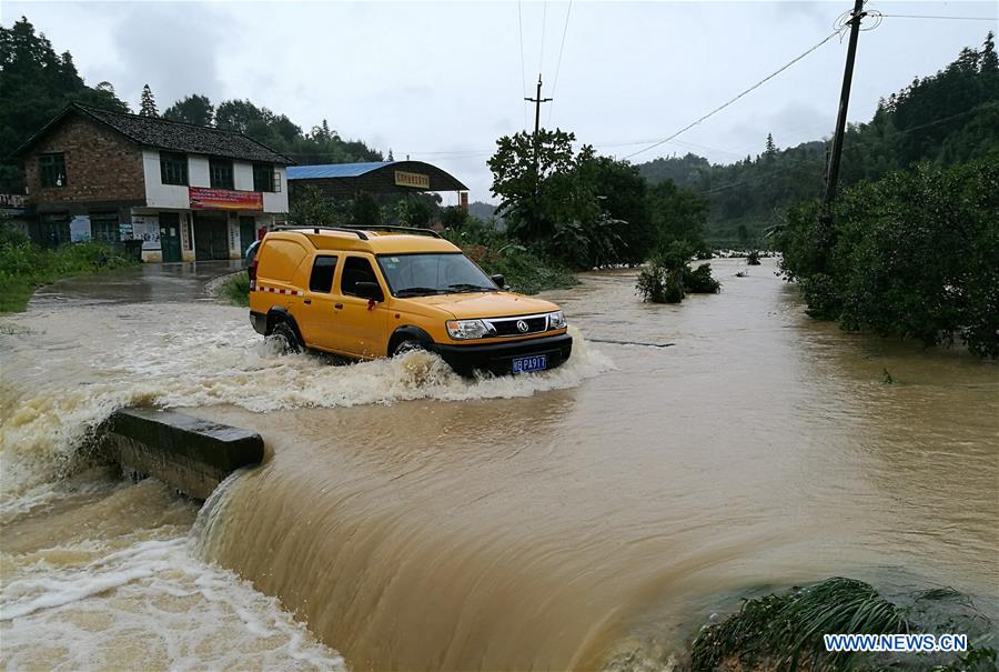 Chine : inondations au Guangxi