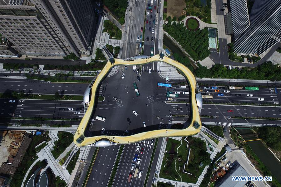 Un nouveau pont écologiqueà Hangzhou