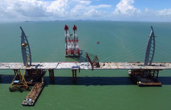 Le pont Hong Kong-Zhuhai-Macao verra bien le jour