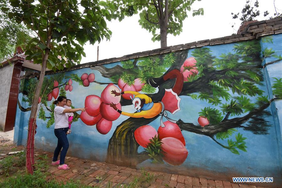 Chine : un village de graffitis