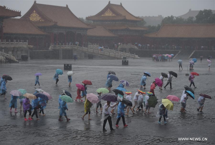 Beijing renouvelle son alerte aux pluies torrentielles