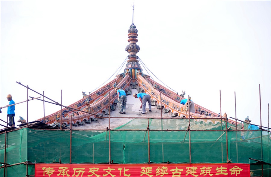 Le Palais impérial de Shenyang fait peau neuve 