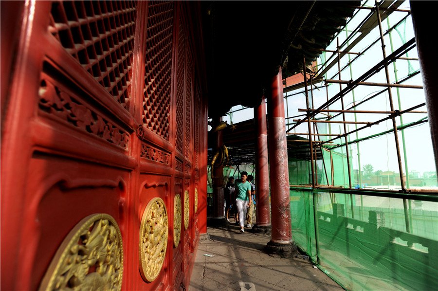 Le Palais impérial de Shenyang fait peau neuve 