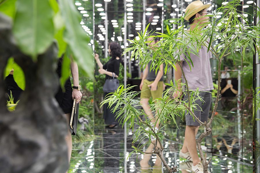 Un Jardin de Noé qui brouille la réalité et la perception