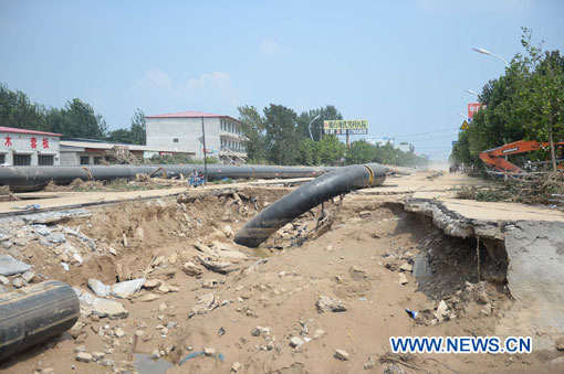 La Chine alloue des fonds de secours au Hebei ravagé par les inondations