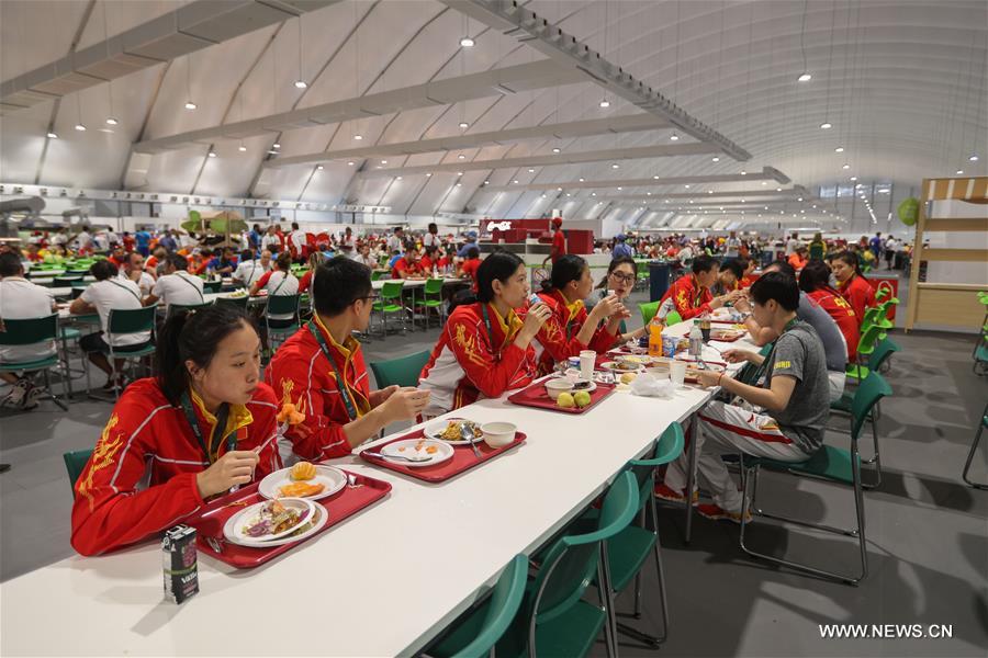 Brésil : village olympique à Rio