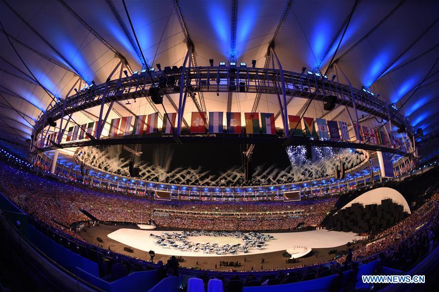 En images : La cérémonie d'ouverture des JO de Rio 2016