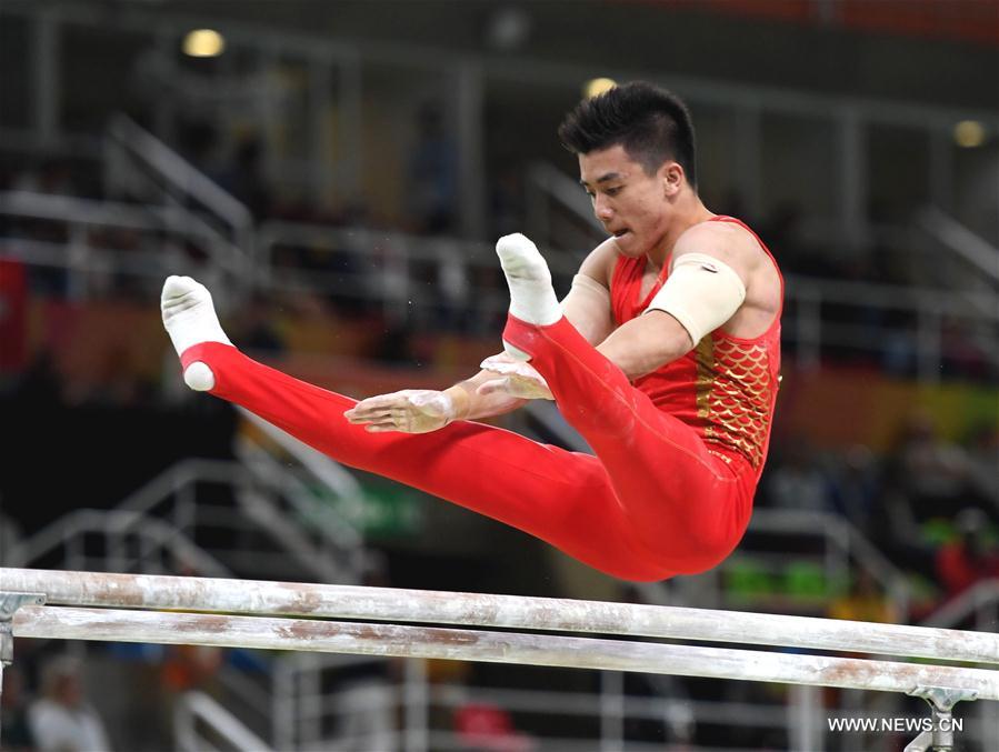 JO 2016/Gym (homme): L'équipe chinoise remporte la médaille de bronze