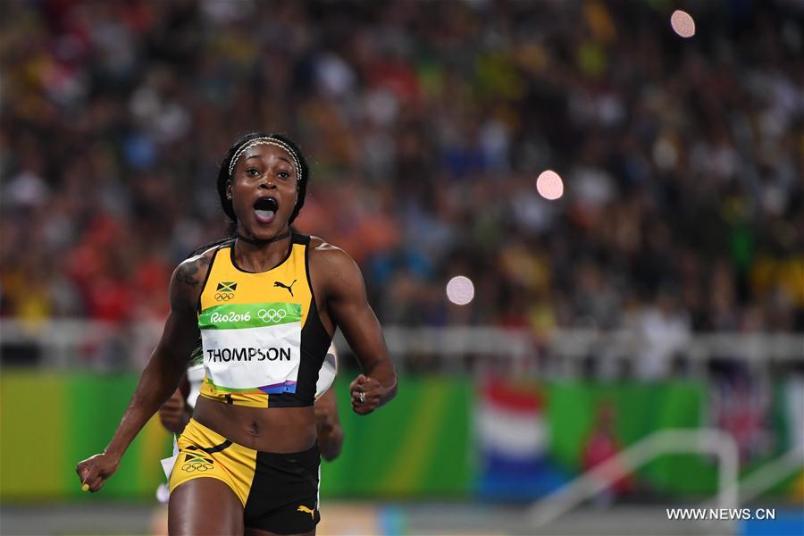 JO 2016 : la Jama?caine Elaine Thompson championne du 100 m