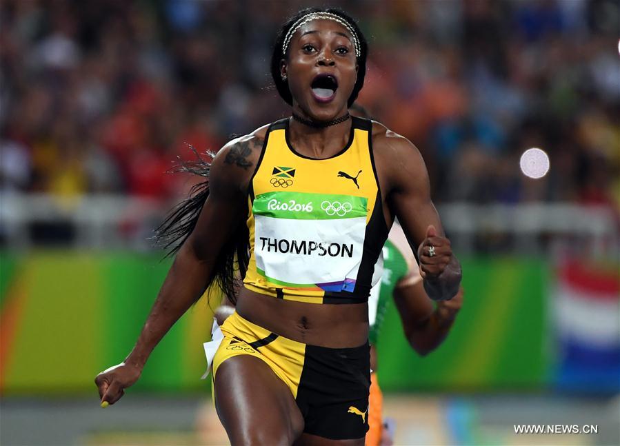 JO 2016 : la Jama?caine Elaine Thompson championne du 100 m