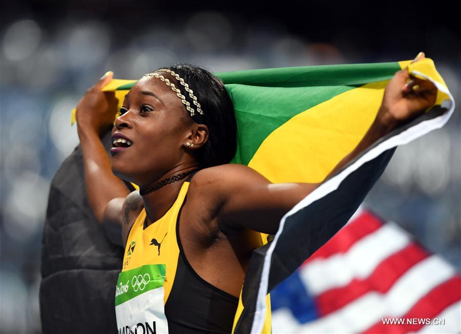 JO 2016 : la Jama?caine Elaine Thompson championne du 100 m