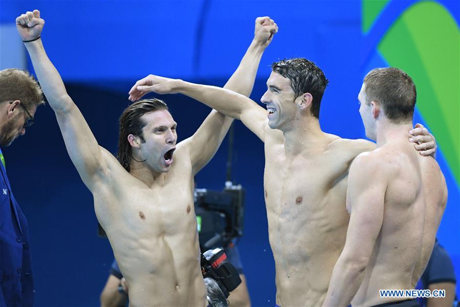 JO de Rio : relais 4 x 100 m quatre nages (messieurs)