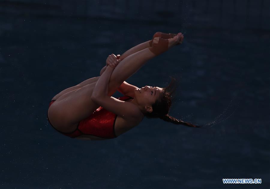 JO-2016/Plongeon : Shi Tingmao remporte l'or au tremplin à 3m dames