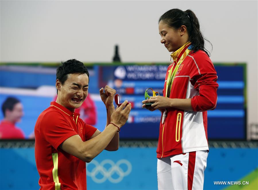 JO 2016: Une médaille et ...une demande en mariage pour elle