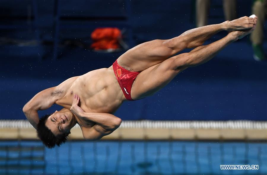 JO-2016/Plongeon : Cao Yuan remporte l'or au tremplin à 3m messieurs