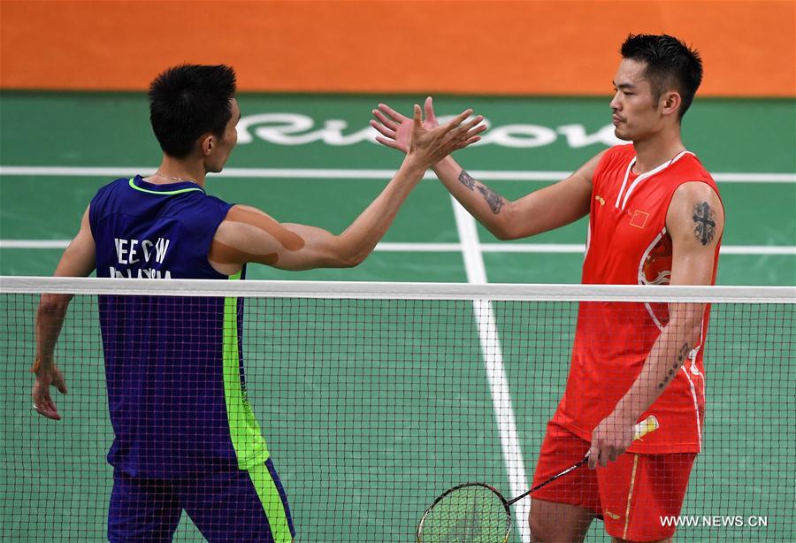 JO de Rio : demi-finale du simple messieurs de badminton