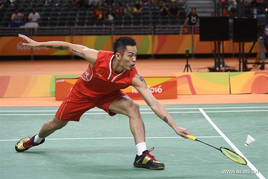 JO de Rio : demi-finale du simple messieurs de badminton