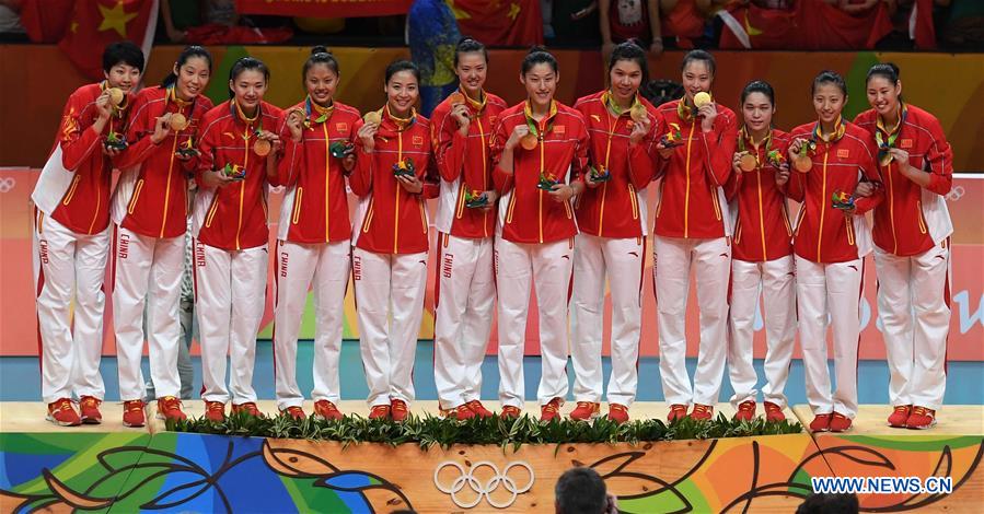 JO-2016/Volley-ball féminin: Les Chinoises remportent la médaille d'or