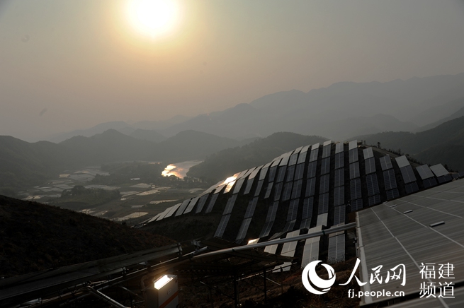 Des terrasses photovolta?ques dans le Fujian