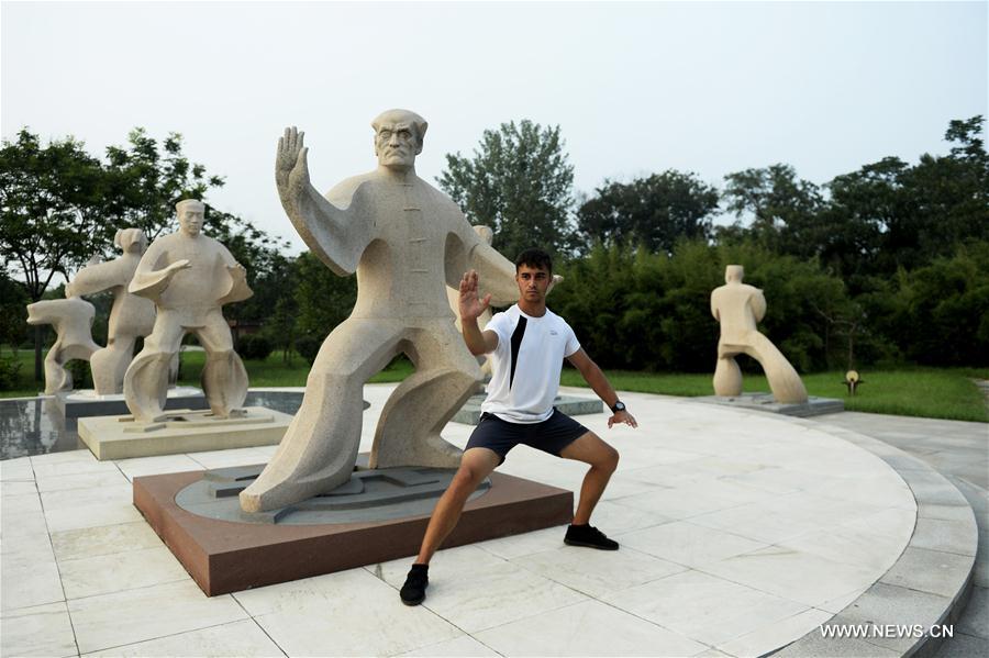 Tai-chi : des élèves étrangers dans le centre de la Chine