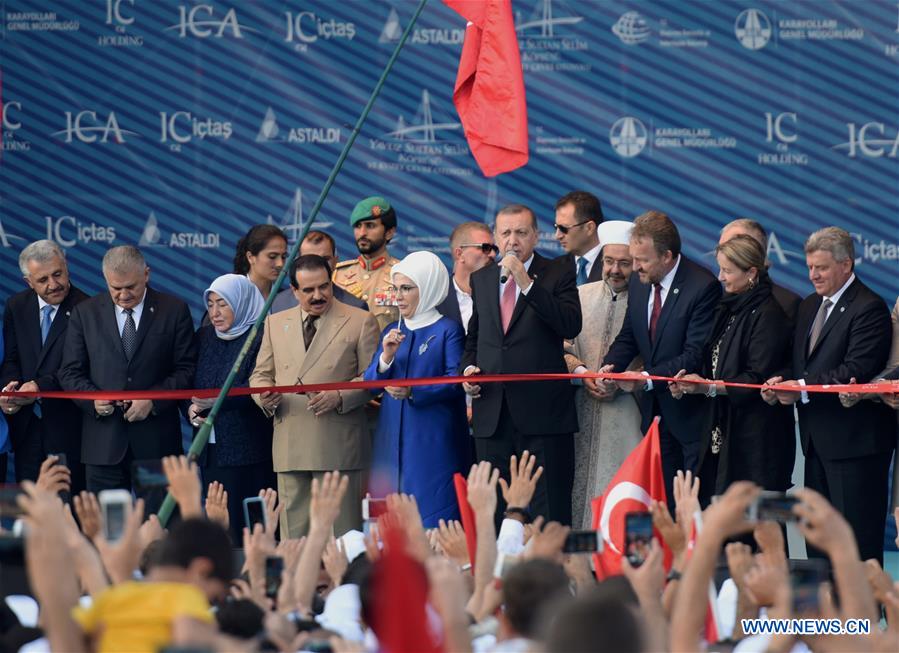 Un troisième pont sur le Bosphore inauguré à Istanbul