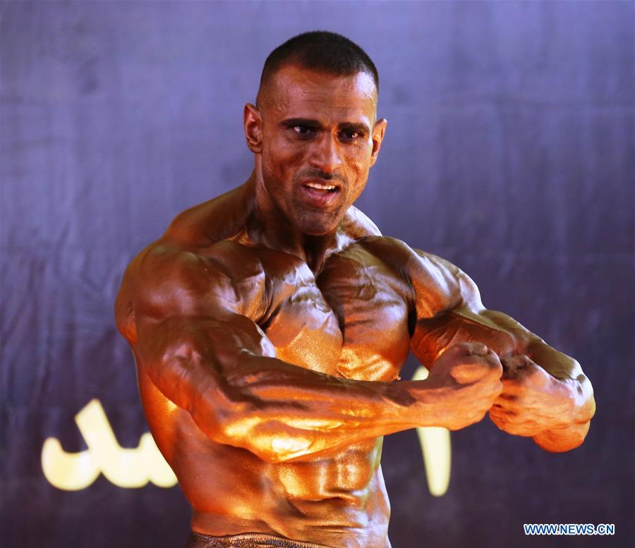 Un concours de bodybuilding tenu à Kaboul