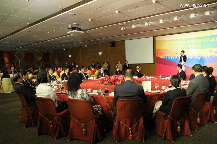 La visite d'athlètes olympiques de la partie continentale renforcera la passion des Hongkongais pour le sport