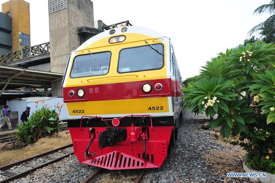 Les premiers pas d’un train made in China en Tha?lande 