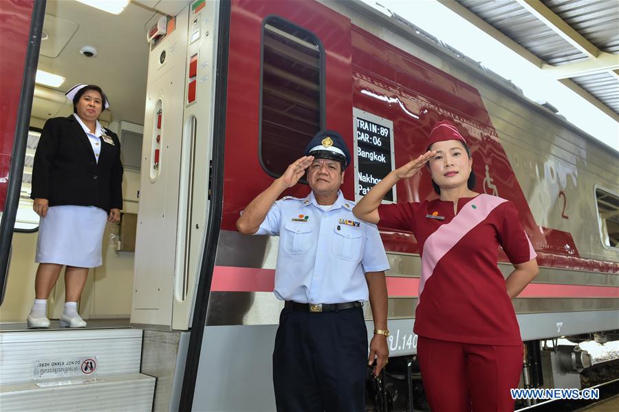 Les premiers pas d’un train made in China en Tha?lande 