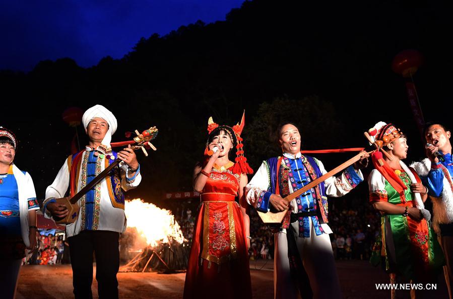 Festival de chansons dans le Yunnan