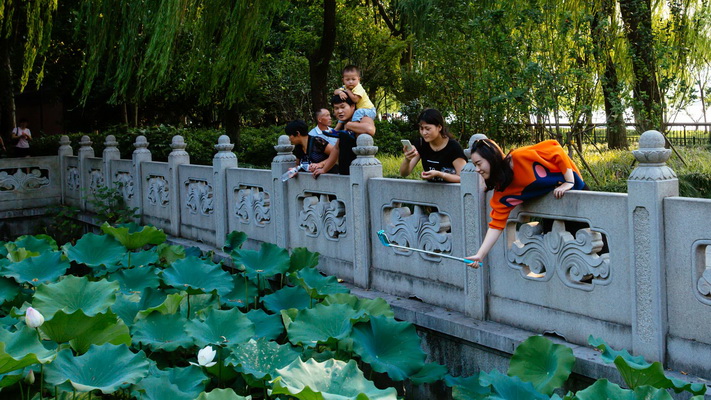 Hangzhou : une ville entourée de montagnes embrumées