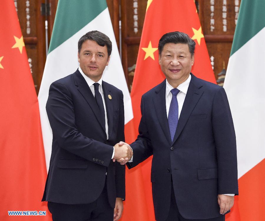 Xi Jinping rencontre le PM italien en amont du sommet du G20