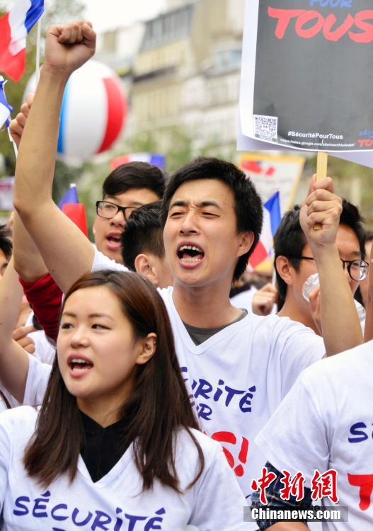 Paris : les Chinois de France en colère 