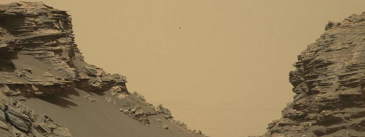 Les nouvelles images spectaculaires de Mars prises par le robot Curiosity