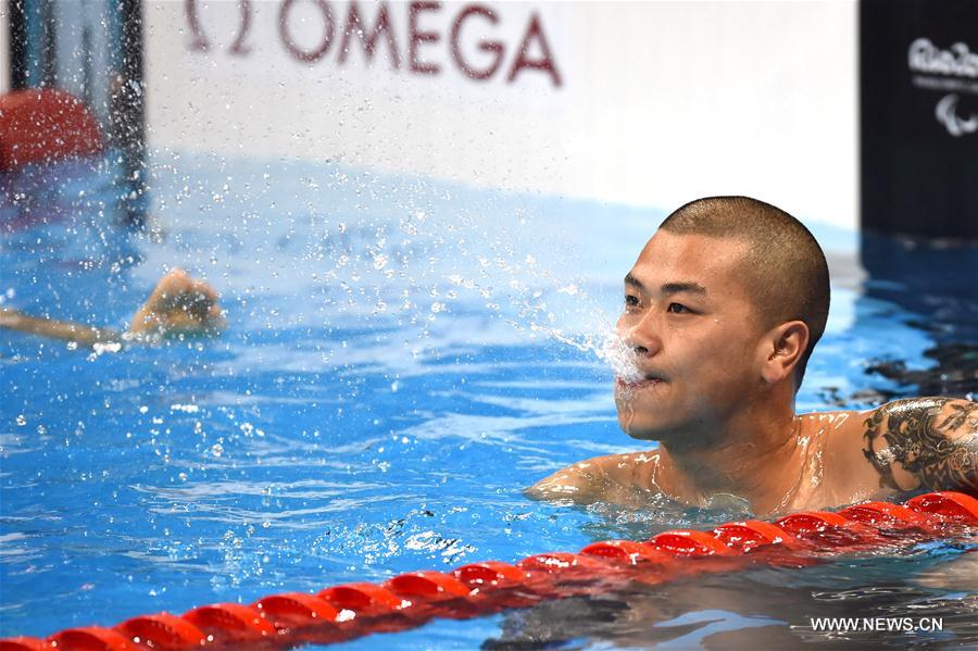 Jeux paralympiques de Rio : le Chinois Pan Shiyun champion du 50m papillon S7