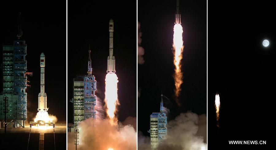 Lancement du laboratoire spatial chinois Tiangong-2