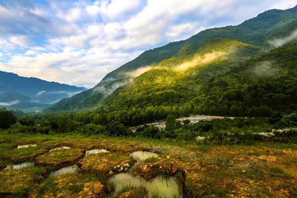 Le site naturel de Huangboyuan à Taibai : la beauté des paysages jusqu'à l'extrême