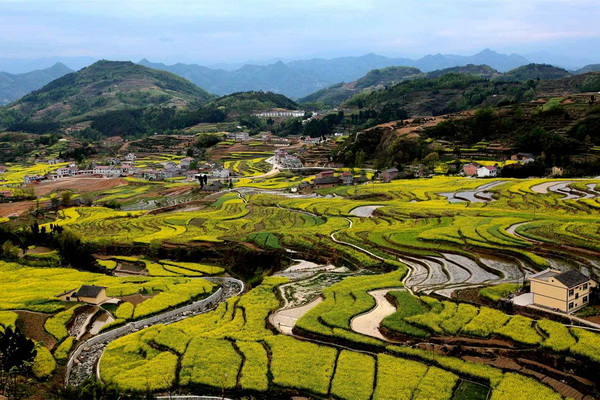 Yanping, un village chinois typique du comté de Hanyin