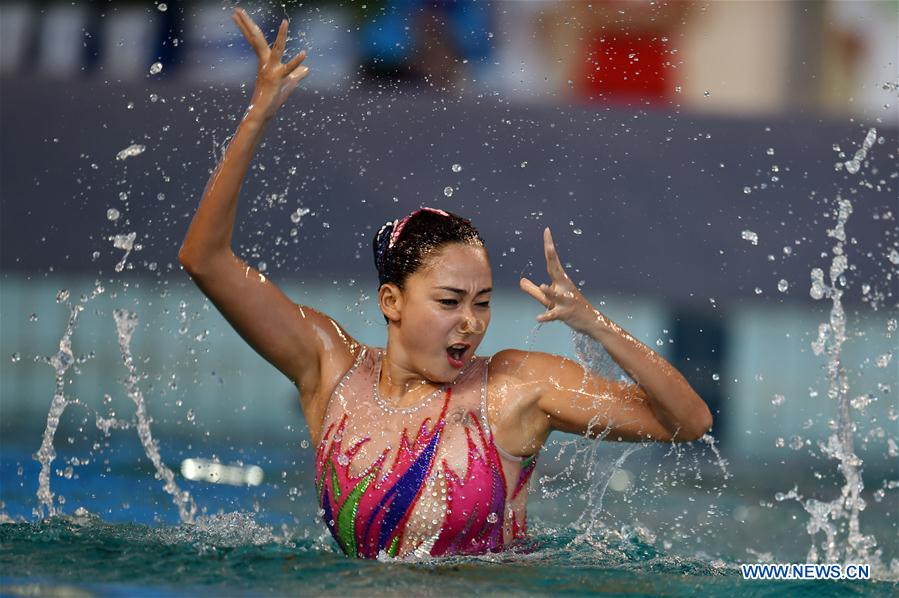 Chine : Championnat national de nage synchronisée 2016